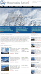 Mobile Screenshot of mountainsafarinepal.com